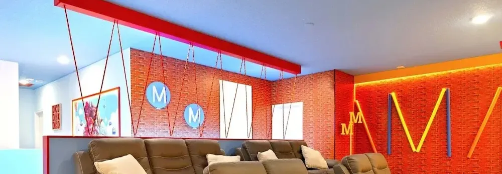 Magical 15-bedroom Villa Game Room, Theater & More!