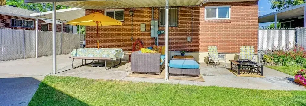 Private Patio & Gym: Spacious Salt Lake City Home!