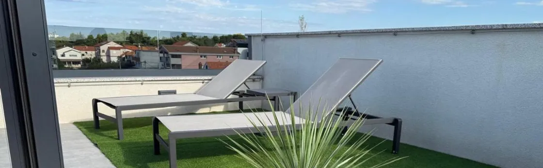 Fux Penthouse Whirlpool Meerblick Zadar
