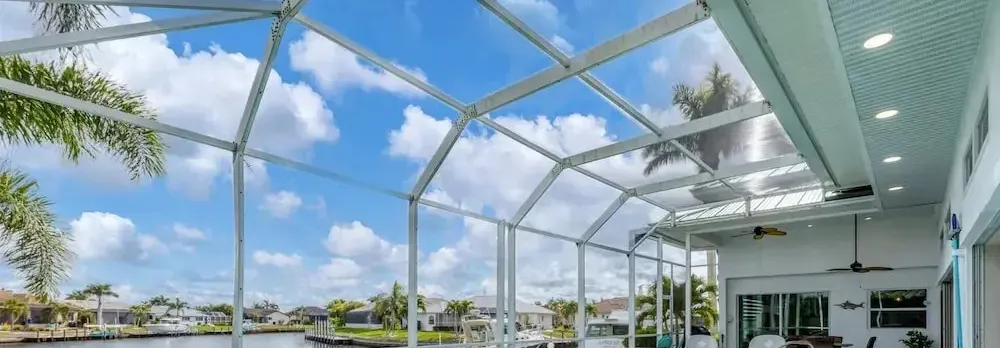 Punta Gorda Isles Private Pool Vacation Home - Waterfront Canal Views 4 Bedroom Home