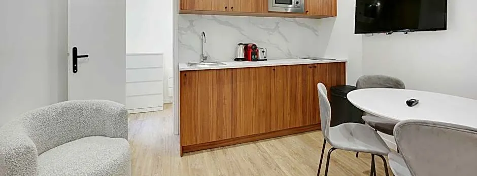 Modern apartment with terrace