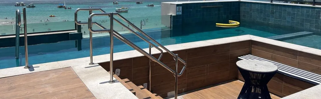 Flat a Beira Mar Porto de Galinhas Pe Na Areia