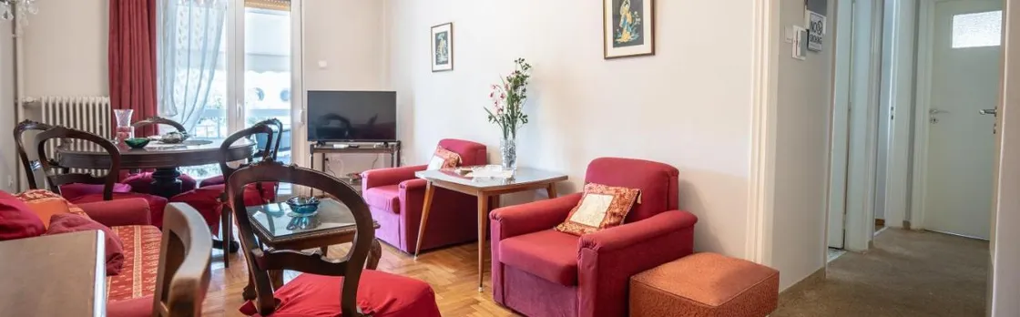 Family Apartment at Kalithea 2 Bedrooms 4 Pers