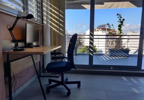 Elegant Bright Apartment with Acropolis view terrace