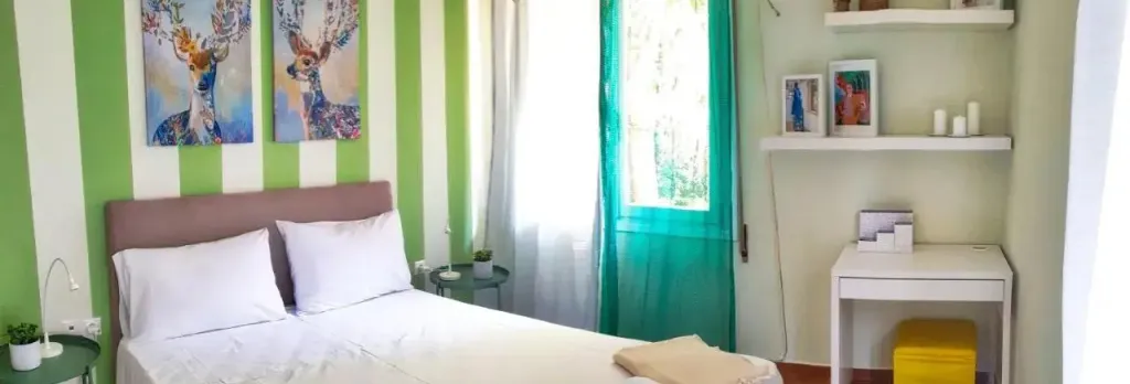 Athens Stadium path quiet & central 4 persons apartment