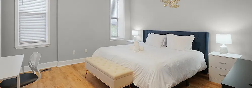 Spacious 3-Bedroom with King Bed