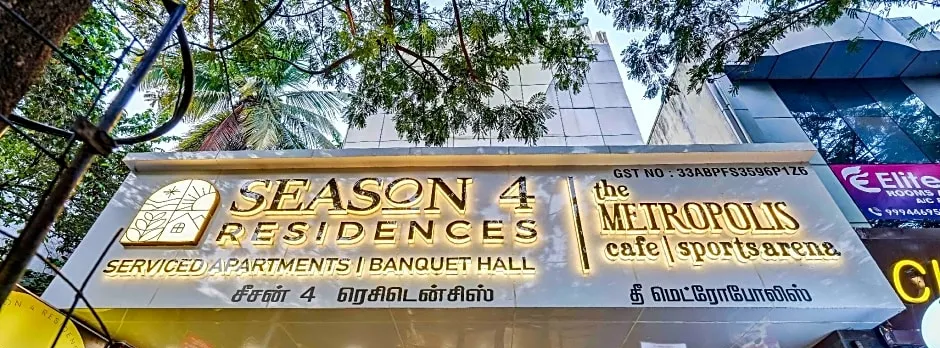 Season 4 Residences - Teynampet (near US Consulate & Apollo Cancer Hospital)