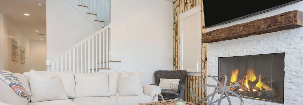 Sleeps 18 Luxe 30A Beach Home w/ Resort Pool + Outdoor Fireplace