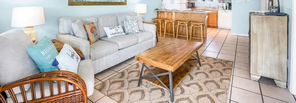 Sunrise Village 215- 2BR 1BA Gulf Front Sleep 6