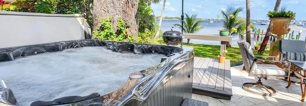 Waterfront Stuart Oasis w/ Hot Tub & Dock!