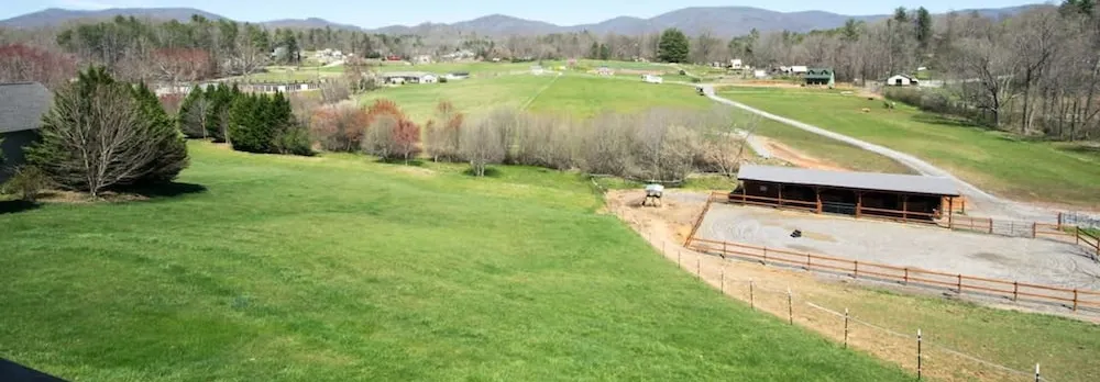 Scenic 4BR w Deck Farm Views Near Asheville
