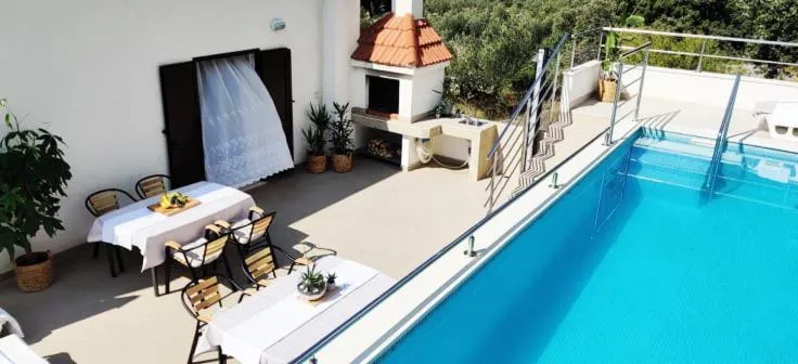 Holiday Home (8+1) with Pool And Amazing Sea View