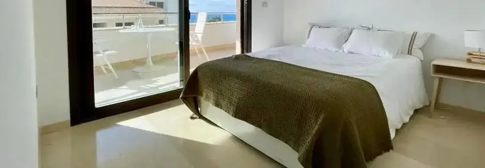 Beautiful Flat With a Wonderful View Close to the Beach
