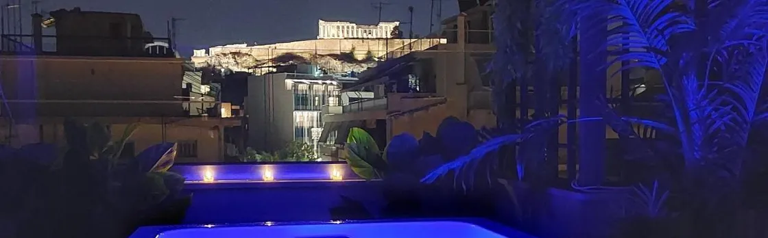 Acropolis View & SPA Penthouse Apartment