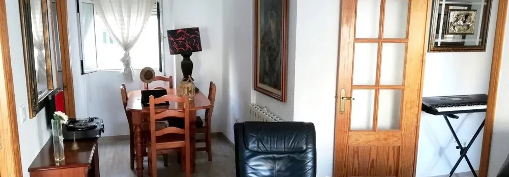 Apartment with 3 bedrooms in Alicante Alacant with wonderful sea view furnished balcony and WiFi 700 m from the beach