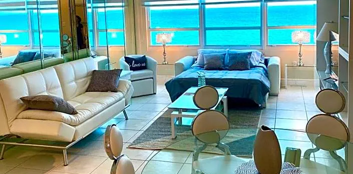 Castle Beach Resort Condo - Panoramic Large Penthouse or Deluxe 1 BR Direct Ocean View and beach access- Updated-Free parking-