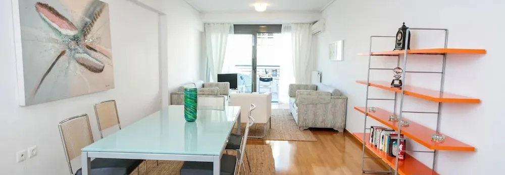 Modern 5thfloor Acropolis view apartment