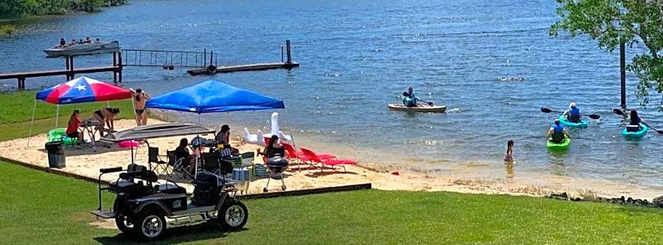 Alpine Lakeview Motel Room WiFi,Sandy beach Boat Ramp,Pier,Marina,Bath House with Laundromat