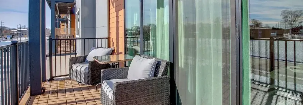 Modern South Pier Condo on Sheboygan River!