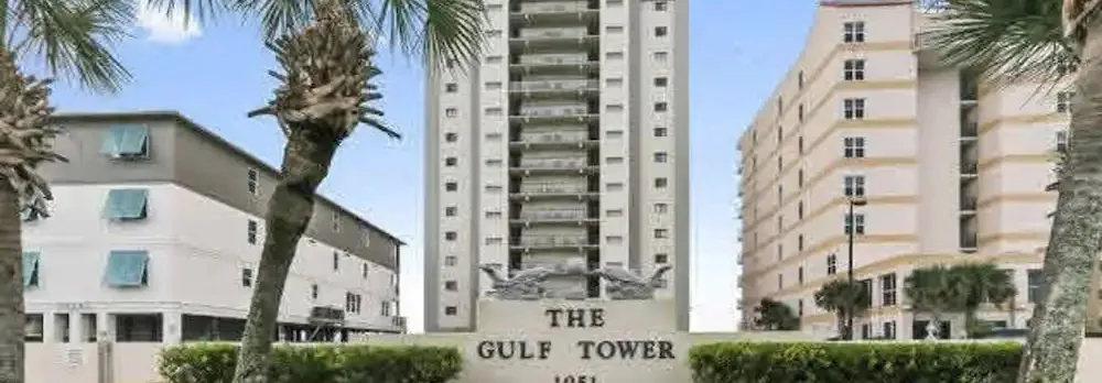 Gulf Tower 12a- Direct Gulf-front 2 2 Sleeps 6