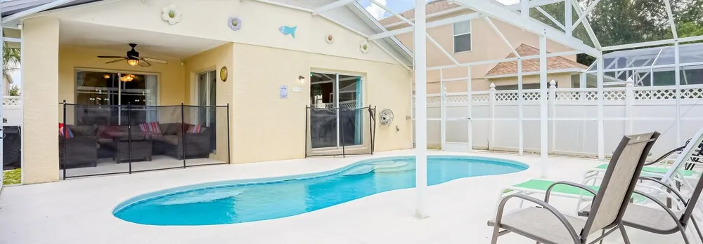 Enchanting Dog-friendly Home With Pool, Lanai, Central AC, & Washer/dryer