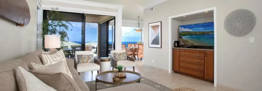 Kapalua Bay Villas 3 Free Rental Cars KBM Resorts Large Master Suite 3 Units, 5 Bedrooms Ml-2035