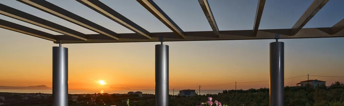 Stone Built Villa 5km From the Beach, Amazing View