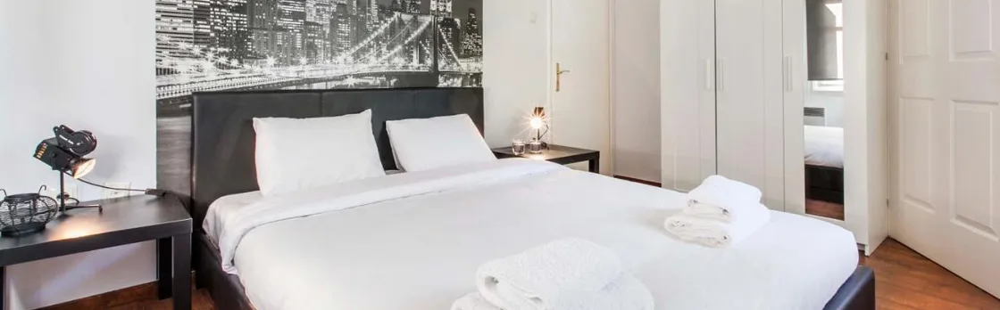 Trendy Minimal Flat in Posh Athens