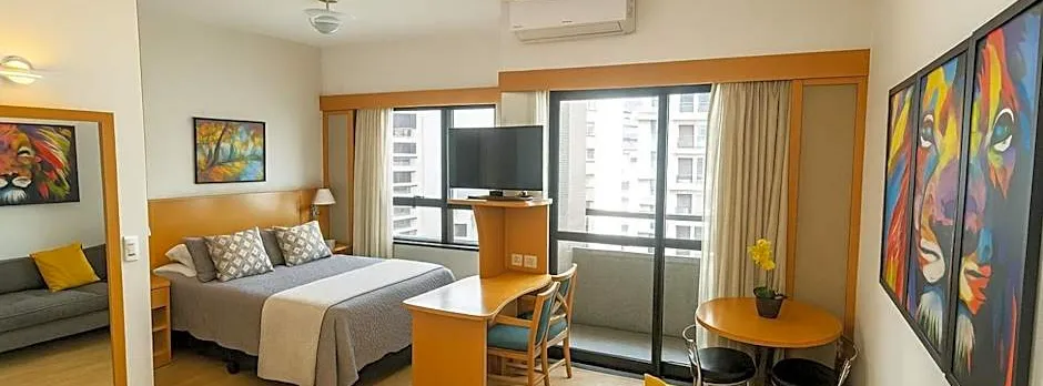 Flat 4 Estrelas Jardins Premium 1203
