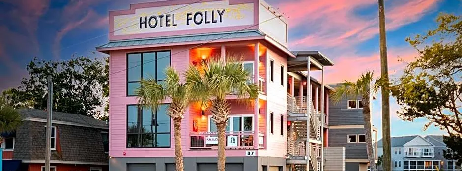 Hotel Folly with Marsh and Sunset Views