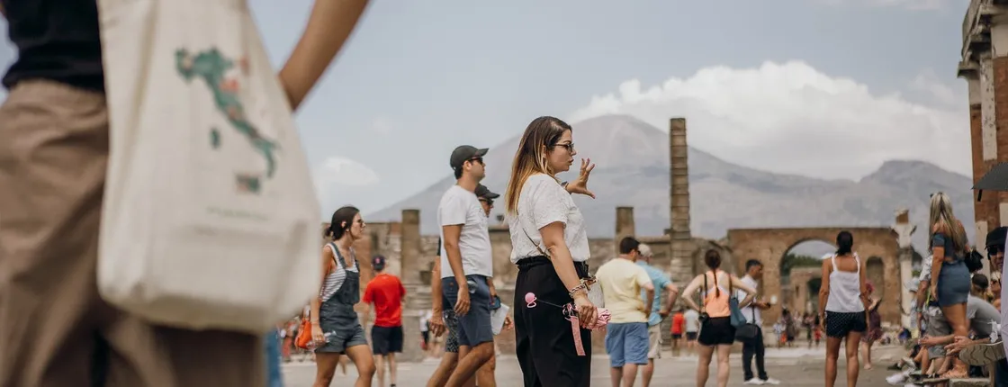 Discovering Pompei guided tour