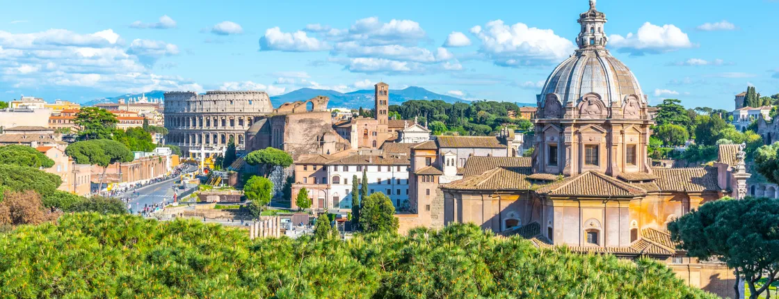 Rome immersive self-guided audio walking tour package