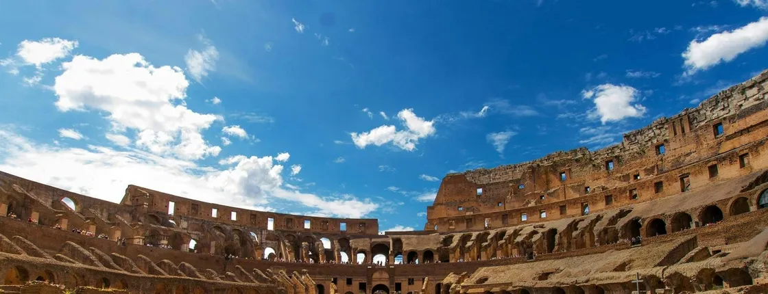 Colosseum with Arena, Roman Forum and Palatine Hill Small Group Tour
