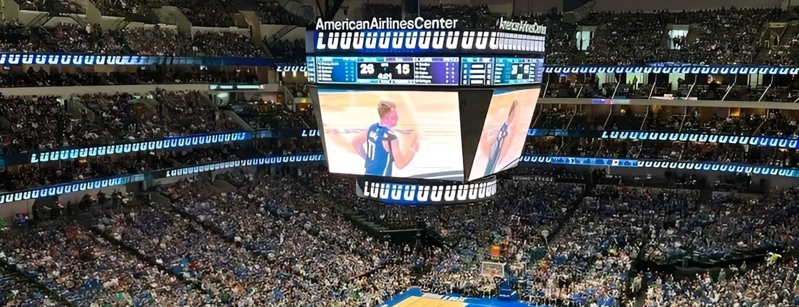 Dallas Mavericks Basketball Game at American Airlines Center
