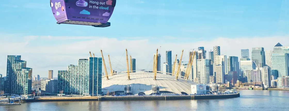 London Cable Car round trip experience over the Thames