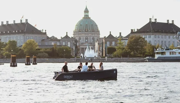 Two-hour boat rental in Copenhagen and Islands Brygge
