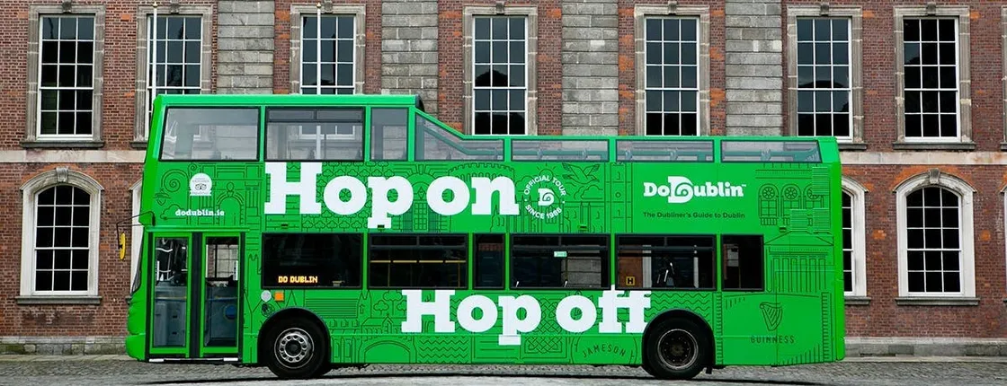 DoDublin hop-on, hop-off city tour