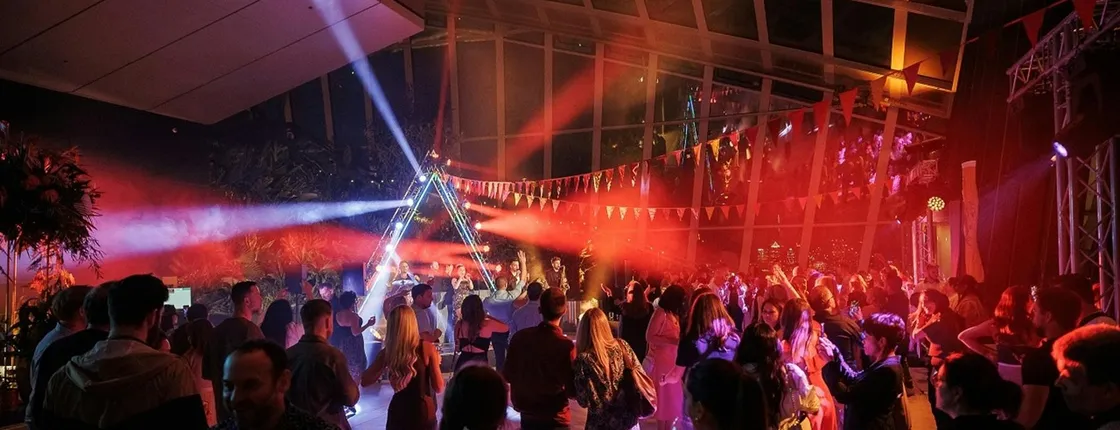 London Sky Garden Music Night ticket with a glass of Champagne