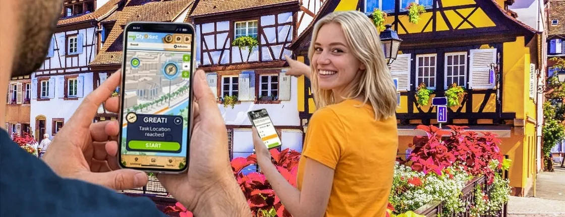 Self-guided digital scavenger hunt in Colmar