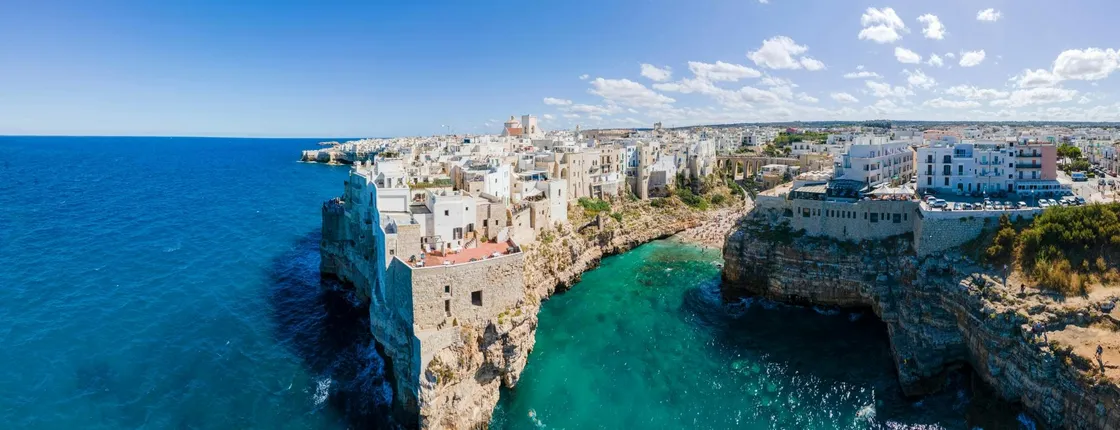 Boat tour and free time in Polignano a Mare from Bari