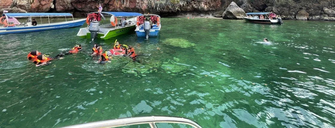Langkawi mangrove river cruise and snorkeling experience