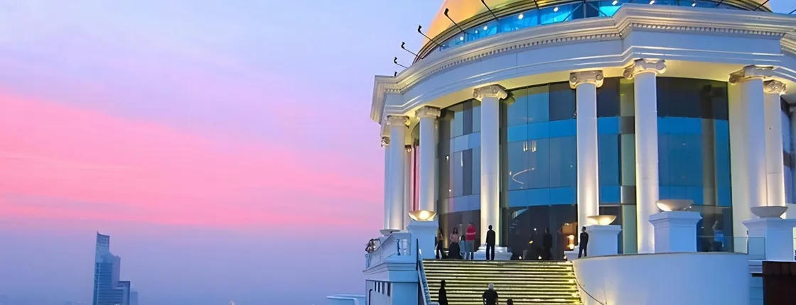Rooftop dining experience at Lebua State Tower Bangkok
