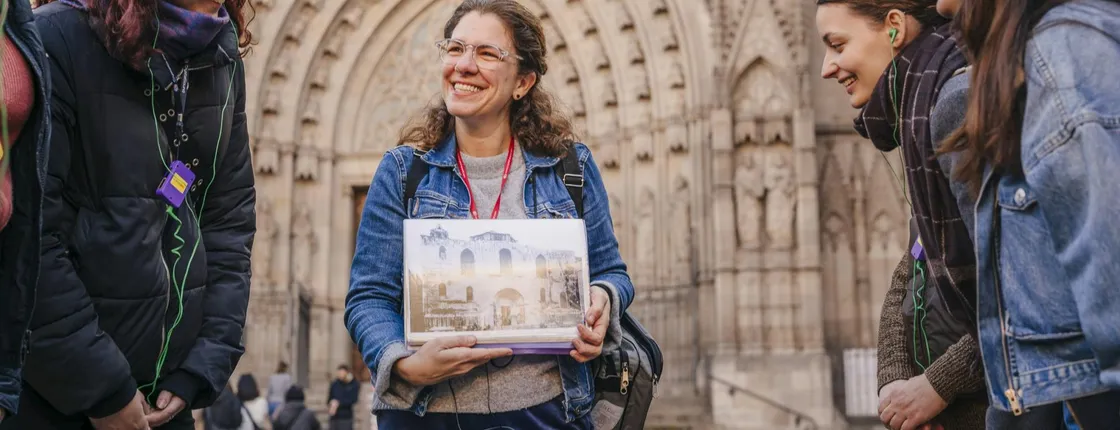 Gothic Quarter and modernist places guided walking tour