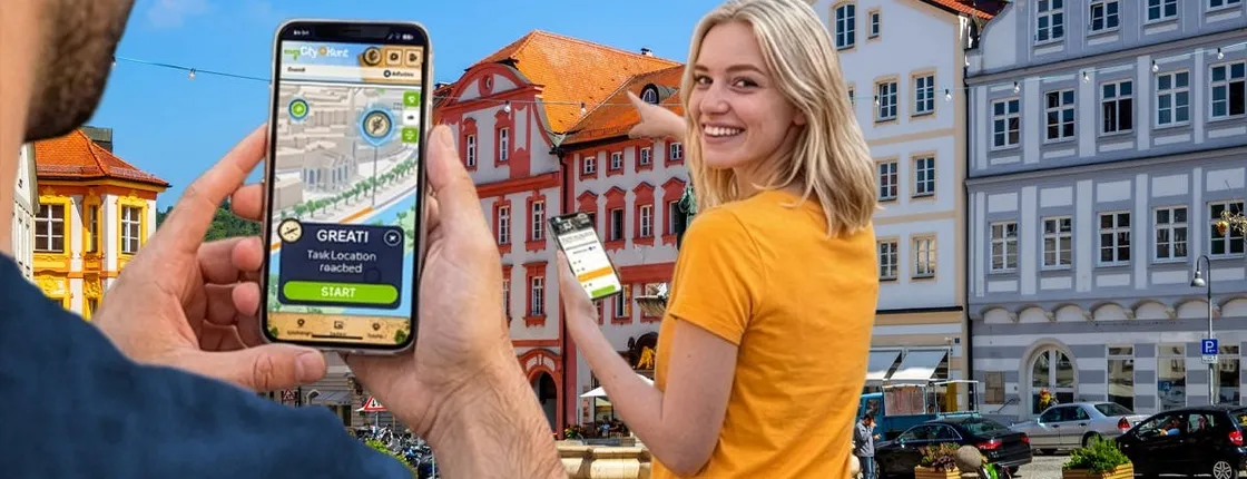 Self-guided digital scavenger hunt in Eichstätt