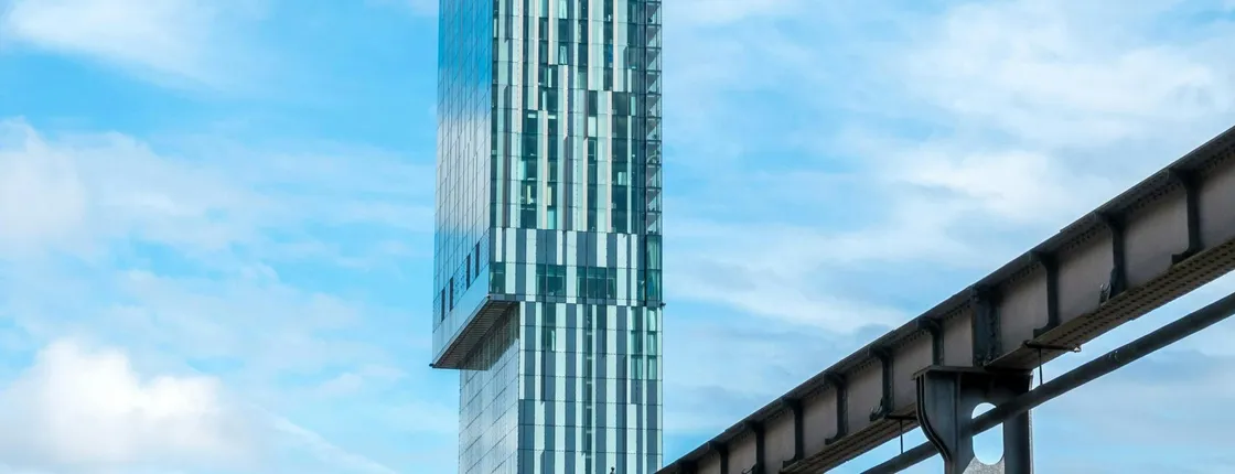 Private architecture walk through Manchester with a local expert