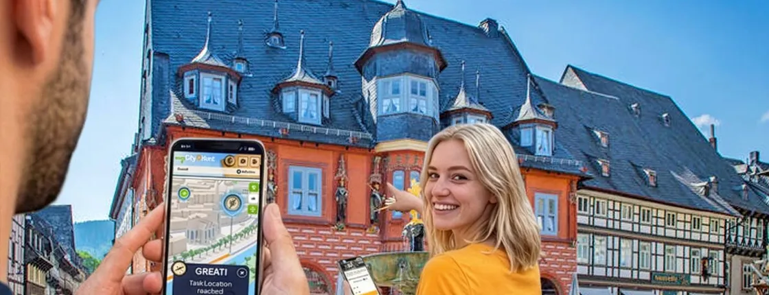 Self-guided digital scavenger hunt in Goslar