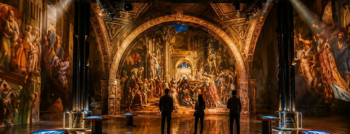 Atelier des Lumières entry ticket with Paris audio guide