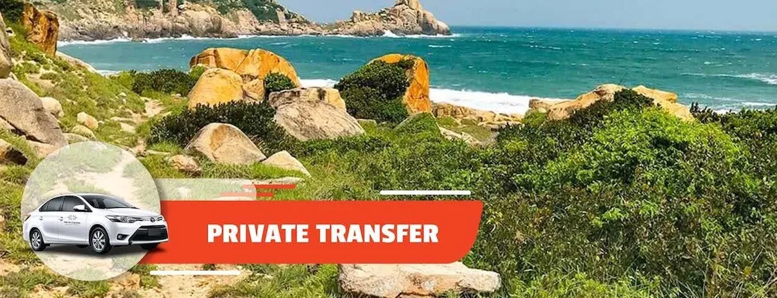 Private transfer from Cam Ranh Airport to hotel in Van Phong Bay or vice versa