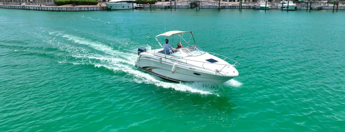 Private Sea Ray yacht trip from Cap Cana Marina