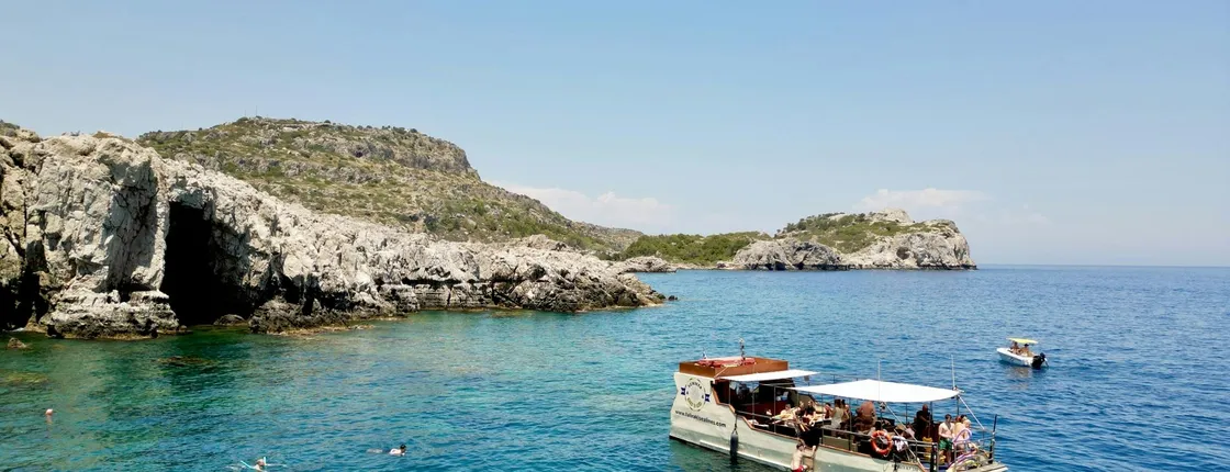 3-Hour All Inclusive Sun and Sea Swimming Cruise in Rhodes